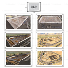 Load image into Gallery viewer, Custom for Chaela, 6 Matte Paper Prints w/ Acrylic Frame, 27" x 16.5"(24" x 13.5")