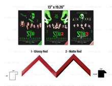 Load image into Gallery viewer, Custom for Rashard Cunningham, 2 Luster Paper Printing w/ Red Wood Frame, 13"x19.26"