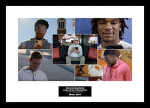 Load image into Gallery viewer, Custom for Faith, 1 Matte Paper Printing & Floating Black Wood Frame w/ 3"Mat Top & 4.5" Mat on Bottom & Engraving, 25"x18"(1)