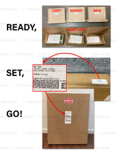 Load image into Gallery viewer, Custom for Faith, 57 Matte Paper Print & Floating Black Wood Frame w/ 3"Mat & Engraving, 22x27 - BALANCE