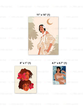 Load image into Gallery viewer, Custom for Nicole, 3 Matte Paper Prints, 6.7x4.7(1), 8x10(1), 11x14(1)