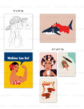 Load image into Gallery viewer, Custom for Nicole, 6 Matte Paper Prints, 4.7"x6.7"(3), 8x10(3)