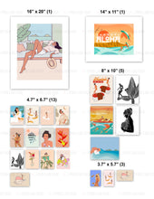 Load image into Gallery viewer, Custom for Nicole, 24 Matte Paper Prints, 3.7x5.7(3), 6.7x4.7(13), 8x10(5), 11x14(1), 16x20(1)