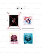 Load image into Gallery viewer, Custom for Ana Cervantes, 30 Matte Paper Prints w/1" border, 8.5" x 11"