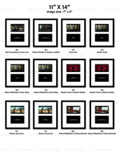 Load image into Gallery viewer, Custom for Joseph, 24 Luster Photo Paper Prints & 12 Black Wood Frame, 7"x4", 11"x14"-Deposit