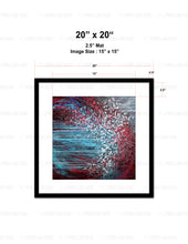 Load image into Gallery viewer, Custom for Peggy - 3 Watercolor Paper Printing & Black Frame w/2.5 Mat
