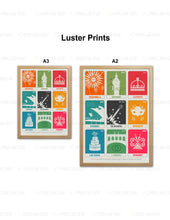 Load image into Gallery viewer, Custom for SARAH, 1 Luster Prints with Natural Wood Frame, A2 or A3