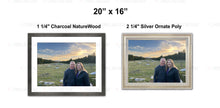 Load image into Gallery viewer, Custom for Tina, 1 Luster Paper Print w/White Frame, 20" x 16"