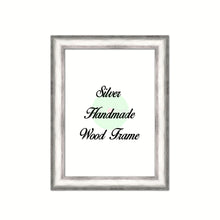 Load image into Gallery viewer, Rustic Silver Wood Frame - H5001
