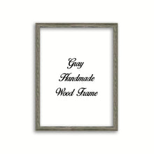Load image into Gallery viewer, Gray Barn Wood Shabby Chic Decor Distressed Perfect for Picture Photo Poster Canvas Wedding Art Artwork Handmade Frame Beach Decoration