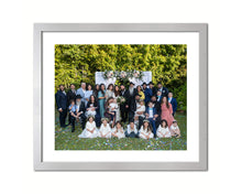 Load image into Gallery viewer, Custom for Chan - 12" x 10" Silver Wood Frame