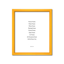 Load image into Gallery viewer, Yellow Wood Frame Perfect Modern Comtemporary Painting Artwork Craft Project Home Decor