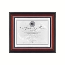 Load image into Gallery viewer, Glossy Cherry Wood Frame Certificate Award Document Photo Picture Frames