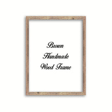 Load image into Gallery viewer, Brown Barn Wood Shabby Chic Decor Distressed Perfect for Picture Photo Poster Canvas Wedding Art Artwork Handmade Frame Beach Decoration