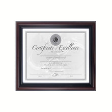 Load image into Gallery viewer, Mahogany Finish PS Material Frame Certificate Award Document Photo Picture Frames