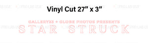 Custom for Margot, 1 Vinyl Cut, 27"x3"
