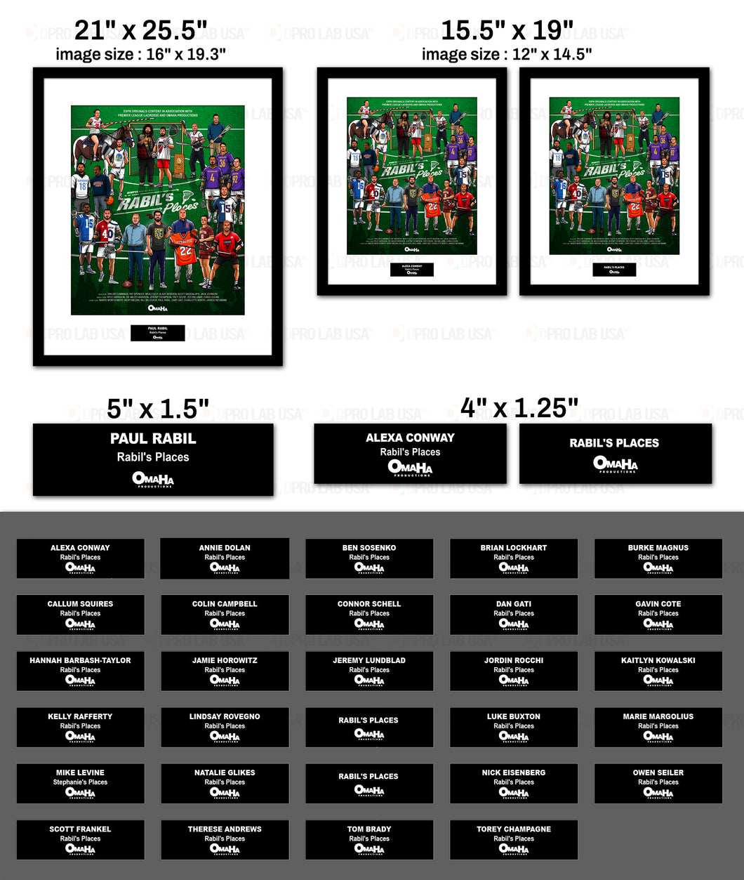Custom Faith, 30 Luster Paper Printing & 1