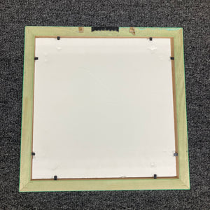 [CLEARANCE] Green Wood Frame, 9" x 9"