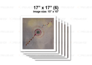 Custom for Nicole, 1 Matte Paper Prints w/ 1" Mat, 17x17(1)