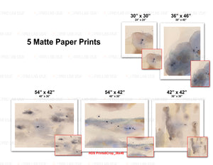 Custom for Jordan Pate, 5 Matte Canvas Print, 24"x24"(1), 30"x40"(1), 36"x36"(1), 48"x36"(2)