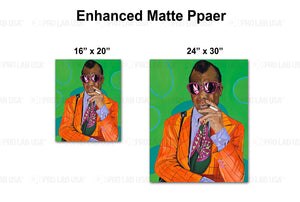 Custom for Ingrid Mathurin - 2 Enhanced Matte Paper Prints, 16"x20"(1), 24"x30"(1)