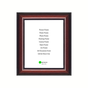 Glossy Cherry Wood Frame  Certificate Award Document Photo Picture Frames