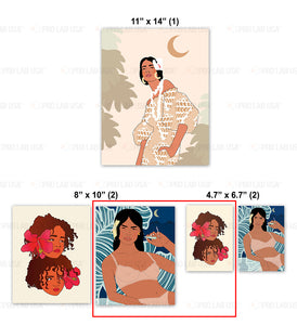 Custom for Nicole, 2 Matte Paper Prints, 4.7"x6.7"(1), 8x10(1)