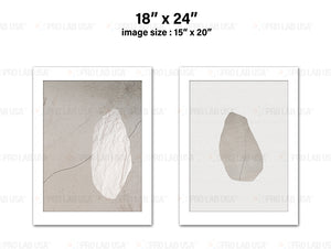 Custom for Brandy, 2 Matte Paper Prints w/Mat, 15x20, 18x24