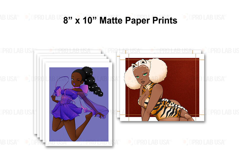 Custom for Shanice, 7 Matte Paper Printings, 8