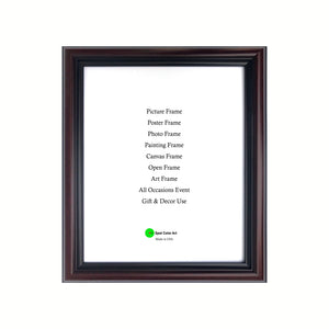 Mahogany Finish PS Material Frame Certificate Award Document Photo Picture Frames
