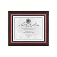 Load image into Gallery viewer, Glossy Cherry Wood Frame  Certificate Award Document Photo Picture Frames
