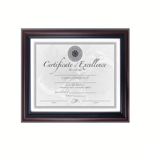 Mahogany Finish PS Material Frame Certificate Award Document Photo Picture Frames
